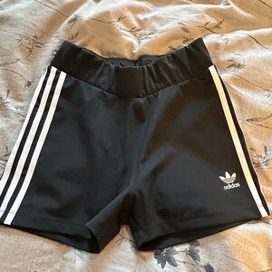 Adidas workout shorts bundle one with stripes and one without